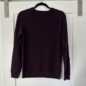 lululemon athletica Purple Crewneck Sweater